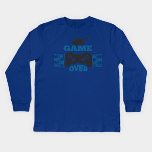 Game Over Gamer Kids Long Sleeve T-Shirt